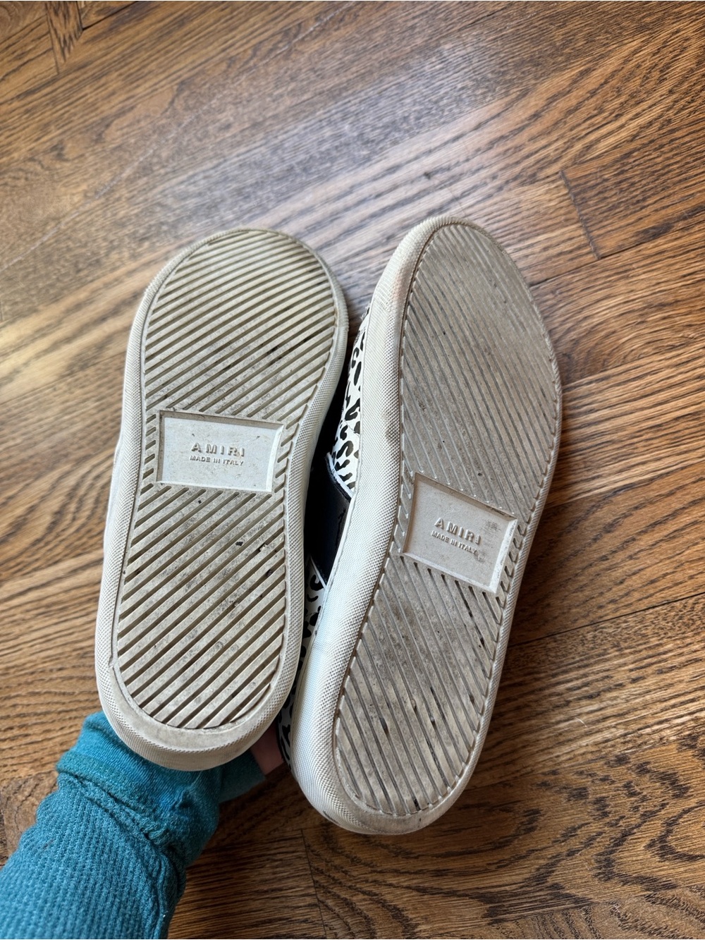 Amiri leopard print women's sneakers - Picture 9 of 9